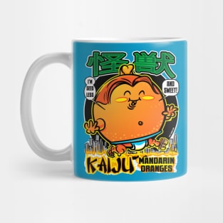 Kaiju Mandarin Orange Cartoon Mug